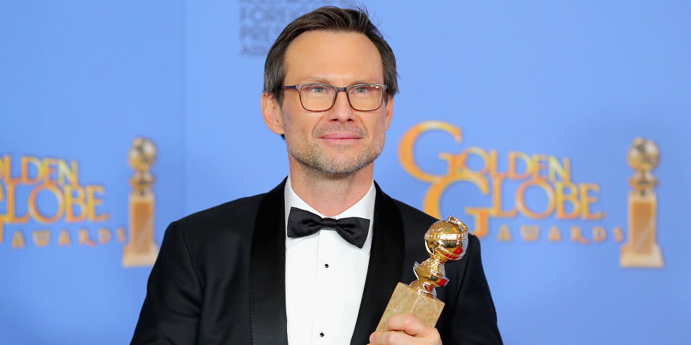 Christian Slater took home the Golden Globe for Best Supporting Actor in a Drama Series