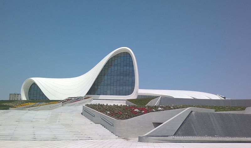 Heydar Aliyev Cultural center in Azerbaijan