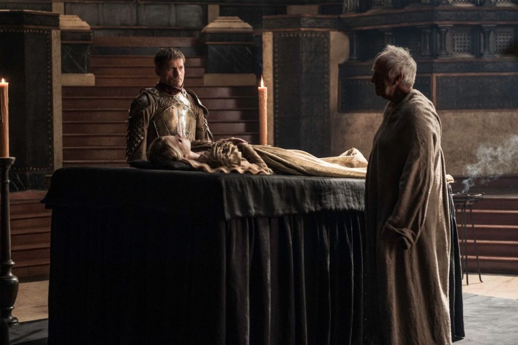 The confrontation between Jaime Lannister and the High Sparrow was predictably satisfying
